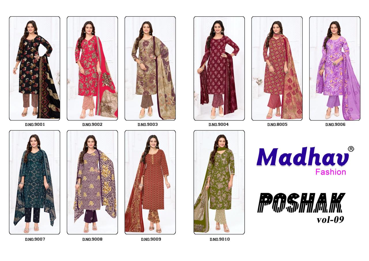 Madhav Poshak Vol 9 – Dress Material