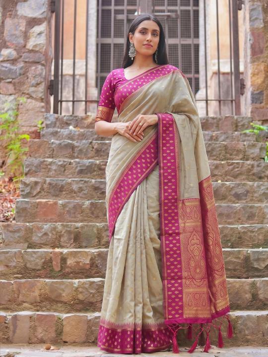 MADHVI COTTON VOL 2 BY SHREE SHYAM FASHION fancy designer COTTON Silk WITH ZARI BORDAR fabric saree wholesale with Fancy latkan