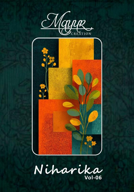 Mayur Creation Niharika Vol 6 – Dress Material