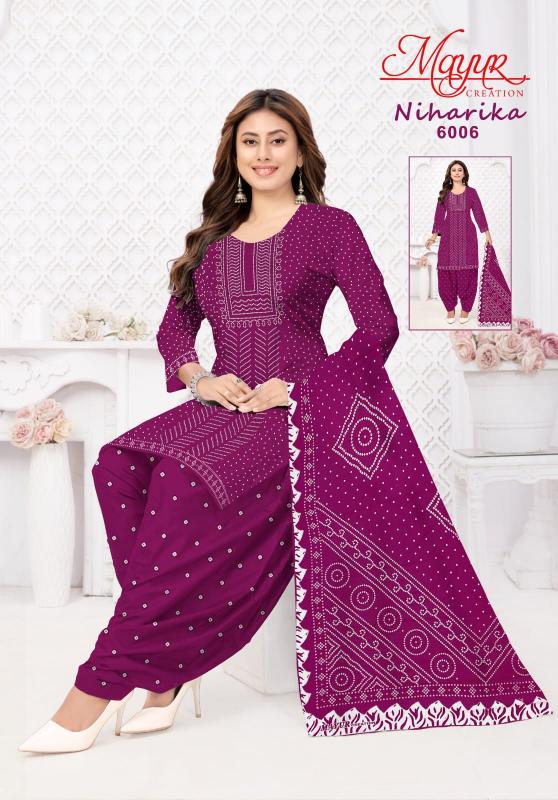 Mayur Creation Niharika Vol 6 – Dress Material