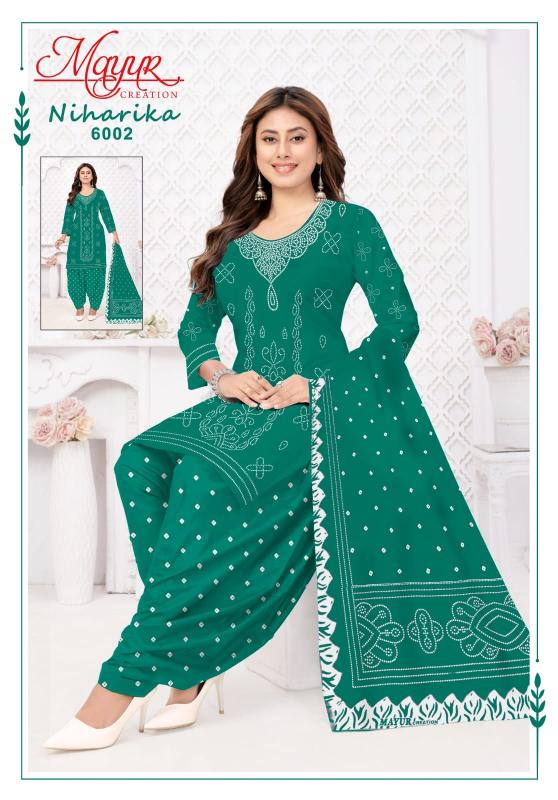 Mayur Creation Niharika Vol 6 – Dress Material