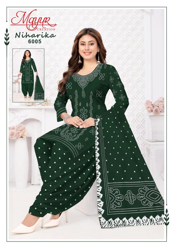 Mayur Creation Niharika Vol 6 – Dress Material