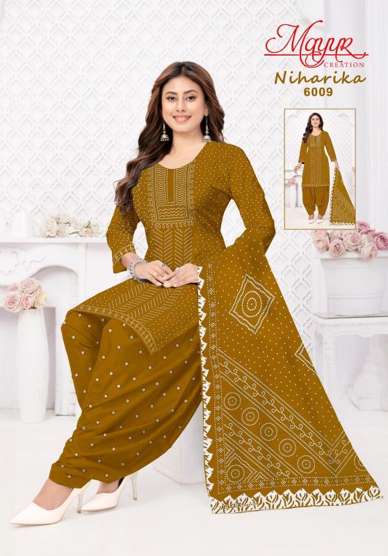 Mayur Creation Niharika Vol 6 – Dress Material
