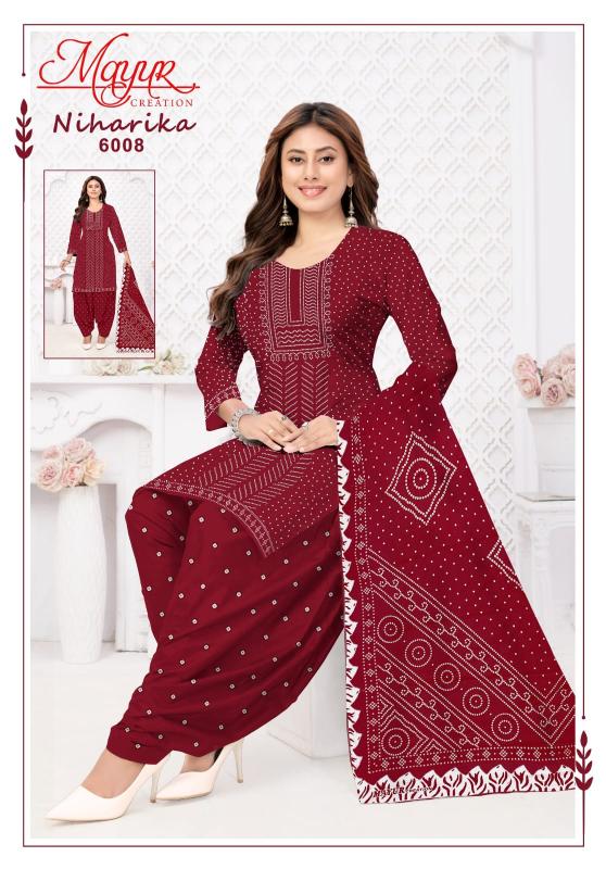 Mayur Creation Niharika Vol 6 – Dress Material
