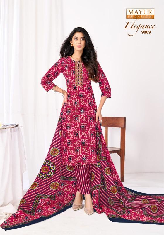 Mayur Elegance Vol-9 0.2 – Kurti Pant With Dupatta - Wholesale Catalog 