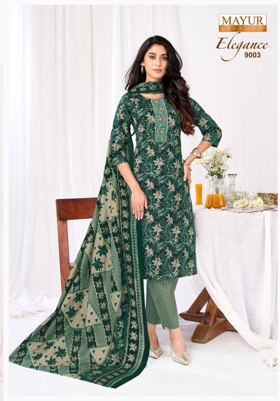 Mayur Elegance Vol-9 0.2 – Kurti Pant With Dupatta - Wholesale Catalog 