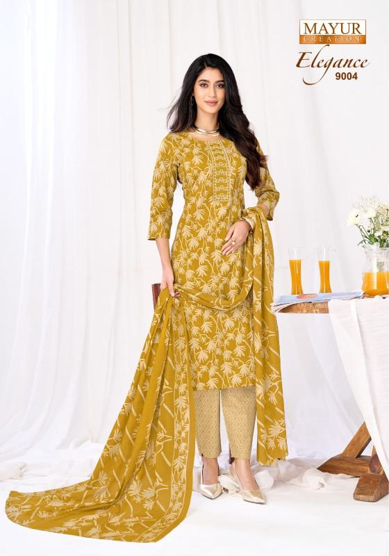 Mayur Elegance Vol-9 0.2 – Kurti Pant With Dupatta - Wholesale Catalog 