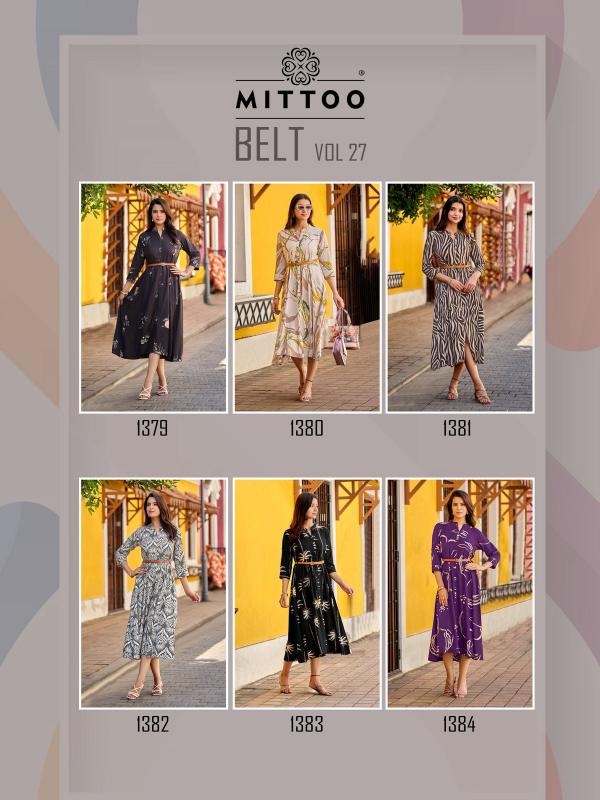 Mittoo Belt Vol 27 catalog western dress wholesaler