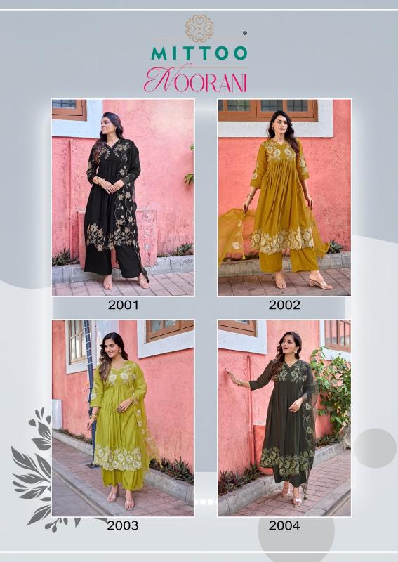 Mittoo Noorani catalog wholesale rate designer kurti