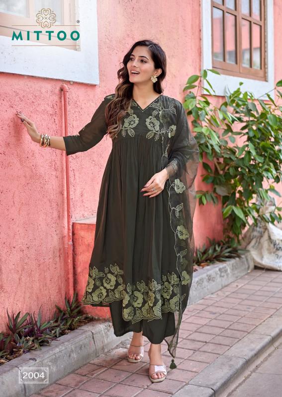 Mittoo Noorani catalog wholesale rate designer kurti