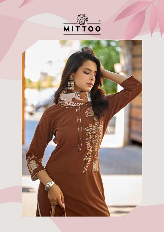 Mittoo Noorika catalog ladies kurti wholesale market in mumbai