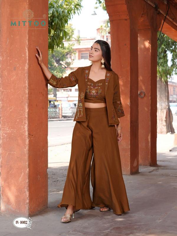 Mittoo Ruksat catalog desginer indo western dress