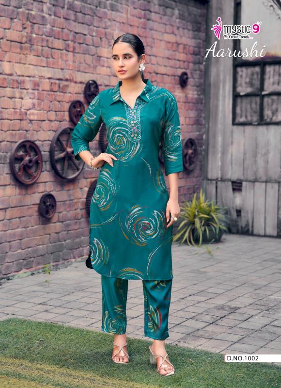 Mystic 9 Aarushi vol 1 catalog modest co ords
