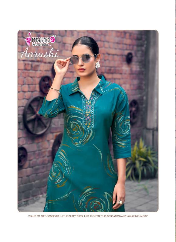 Mystic 9 Aarushi vol 1 catalog modest co ords