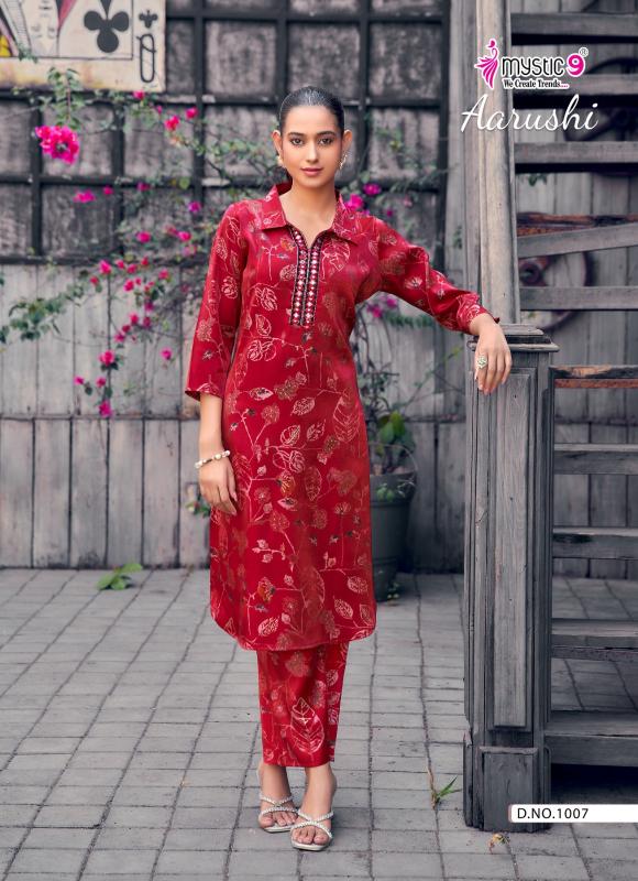 Mystic 9 Aarushi vol 1 catalog modest co ords
