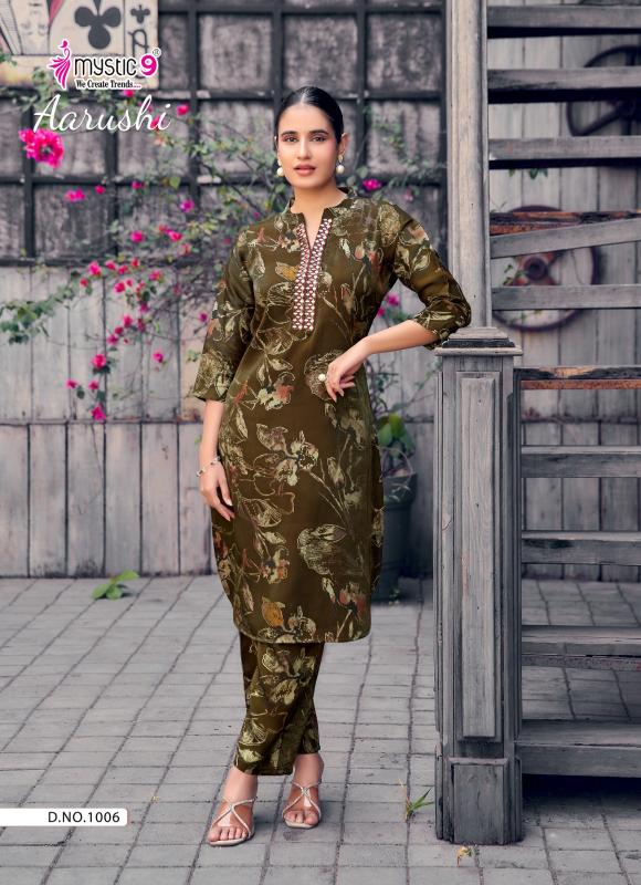 Mystic 9 Aarushi vol 1 catalog modest co ords