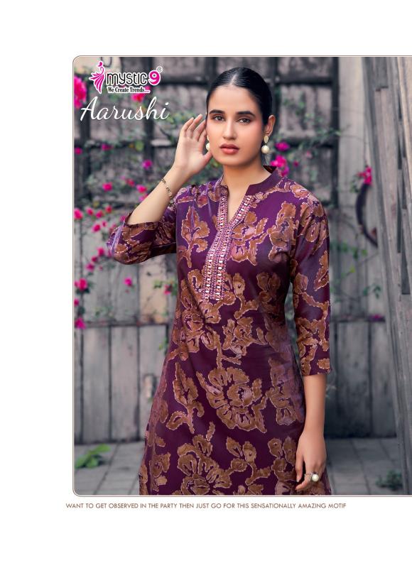 Mystic 9 Aarushi vol 1 catalog modest co ords