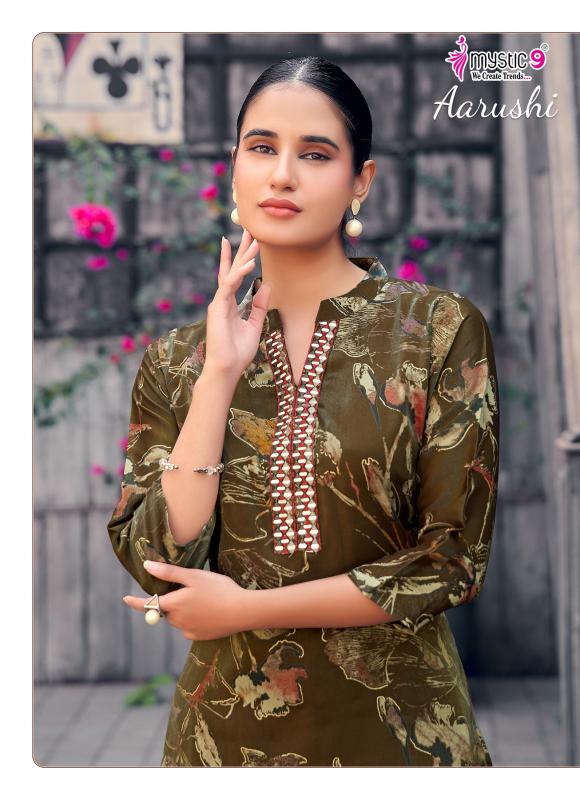 Mystic 9 Aarushi vol 1 catalog modest co ords