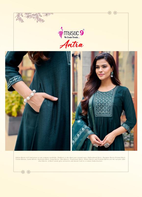 Mystic 9 Antra vol 1 catalog wholesale dealers of branded kurtie