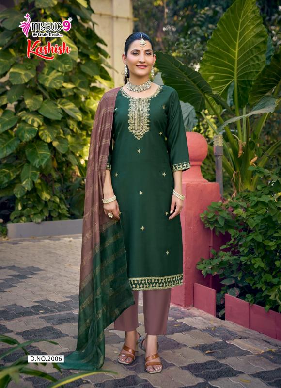 Mystic 9 Kashish vol 2 catalog wholesale kurti in jabalpur