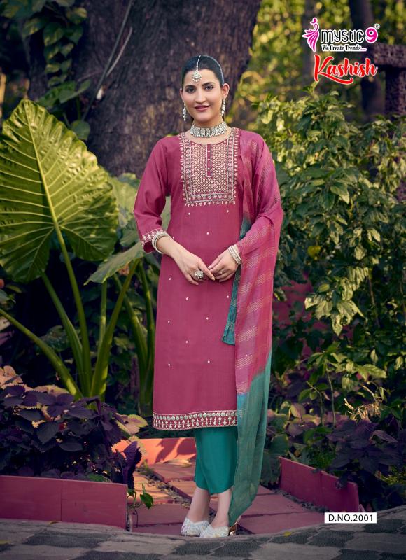 Mystic 9 Kashish vol 2 catalog wholesale kurti in jabalpur