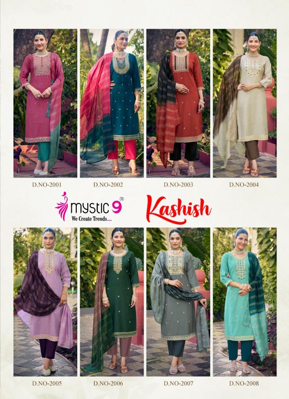 Mystic 9 Kashish vol 2 catalog wholesale kurti in jabalpur