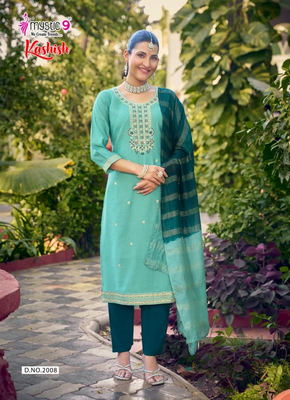 Mystic 9 Kashish vol 2 catalog wholesale kurti in jabalpur