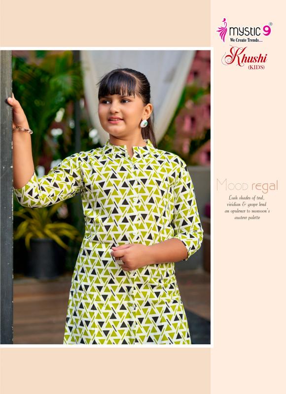Mystic 9 Khushi Vol 5 catalog kids wear wholesaler