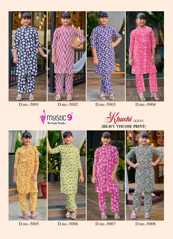 Mystic 9 Khushi Vol 5 catalog kids wear wholesaler