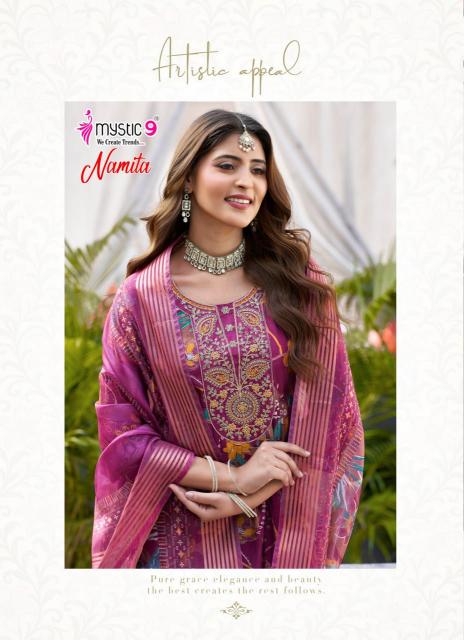 Mystic 9 Namita vol 1 catalog sgs tex kurti manufacturers and wholesalers