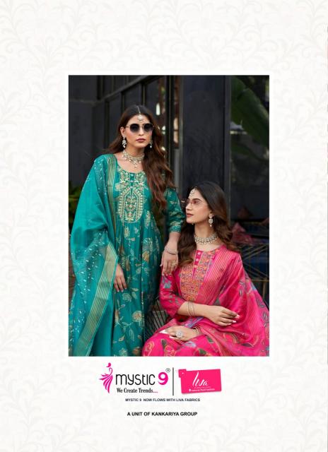 Mystic 9 Namita vol 1 catalog sgs tex kurti manufacturers and wholesalers