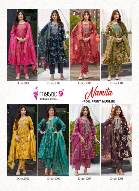 Mystic 9 Namita vol 1 catalog sgs tex kurti manufacturers and wholesalers