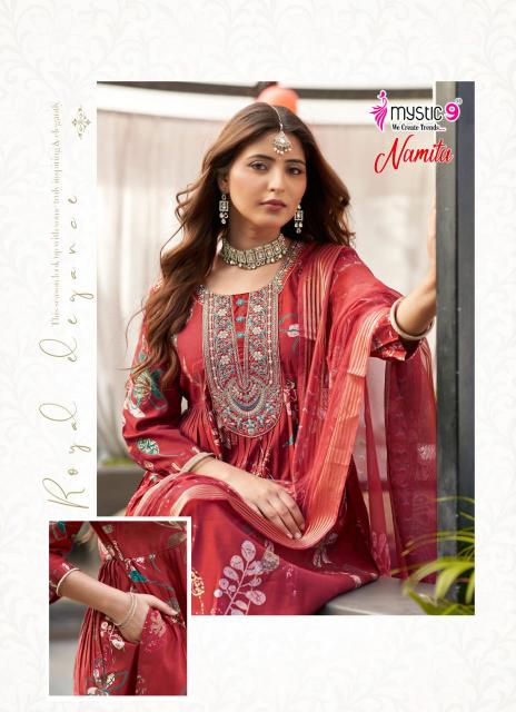 Mystic 9 Namita vol 1 catalog sgs tex kurti manufacturers and wholesalers