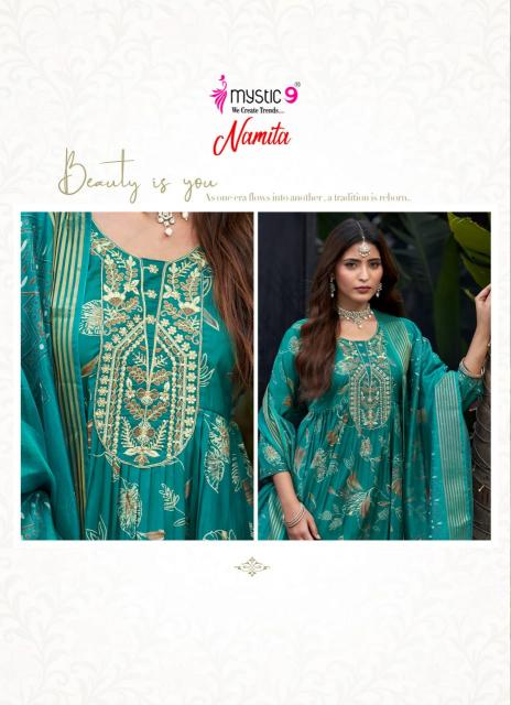Mystic 9 Namita vol 1 catalog sgs tex kurti manufacturers and wholesalers