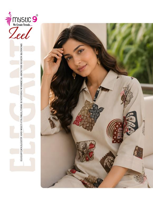 Mystic 9 Zeel vol 3 catalog wholesaler co ord set india