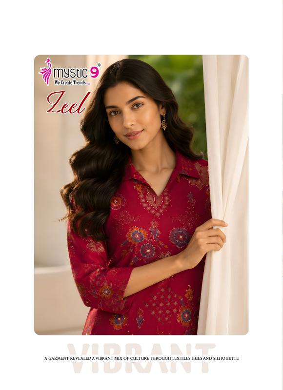 Mystic 9 Zeel vol 3 catalog wholesaler co ord set india