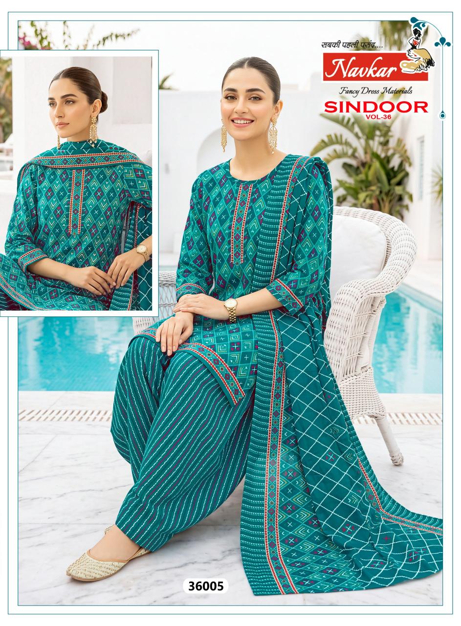 Navkar Sindoor Vol 36 Catalog wholesale kurti manufacturers with my name