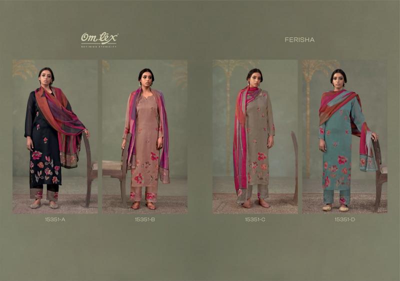 Omtex Ferisha catalog online wholesale salwar kameez cod avaliable