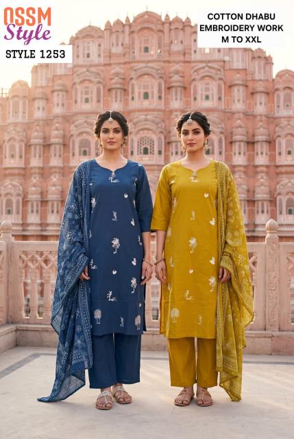 Ossm 1253 catalog tirupati wholesale kurtis