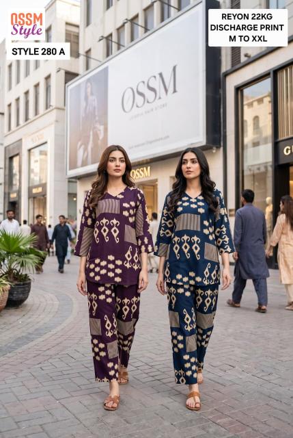 Ossm 280 A catalog ethnic co ord set women