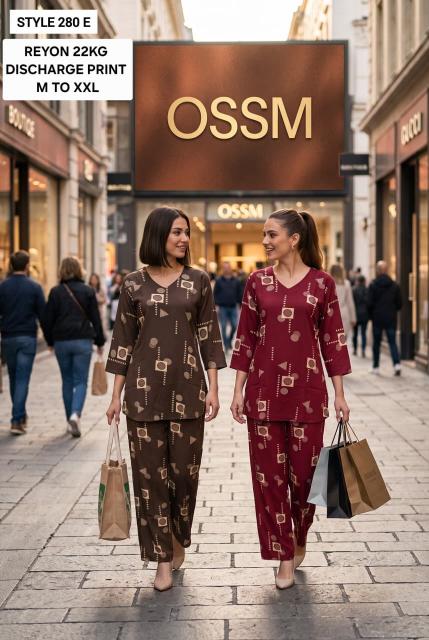 Ossm 280 E catalog ethnic co ord set for women