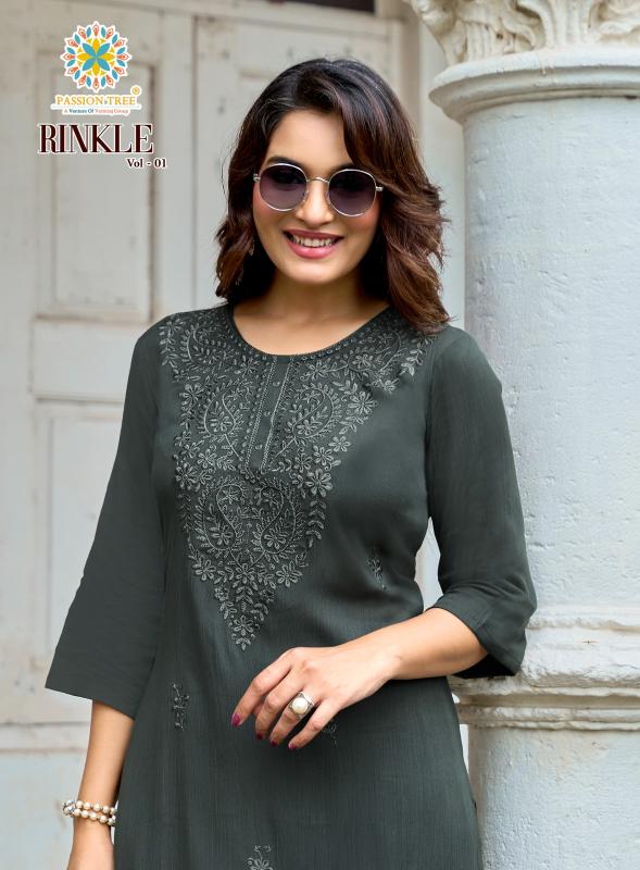 Passion Tree Rinkle vol 1 catalog wholesale co ord sets manufacturers in india