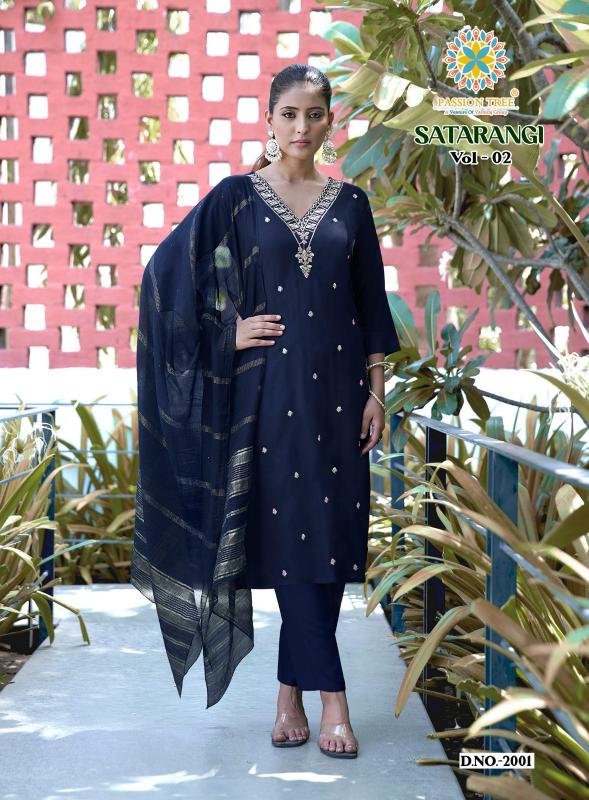Passion Tree Satarangi vol 2 Catalog wholesale kurti store online