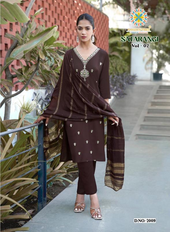Passion Tree Satarangi vol 2 Catalog wholesale kurti store online