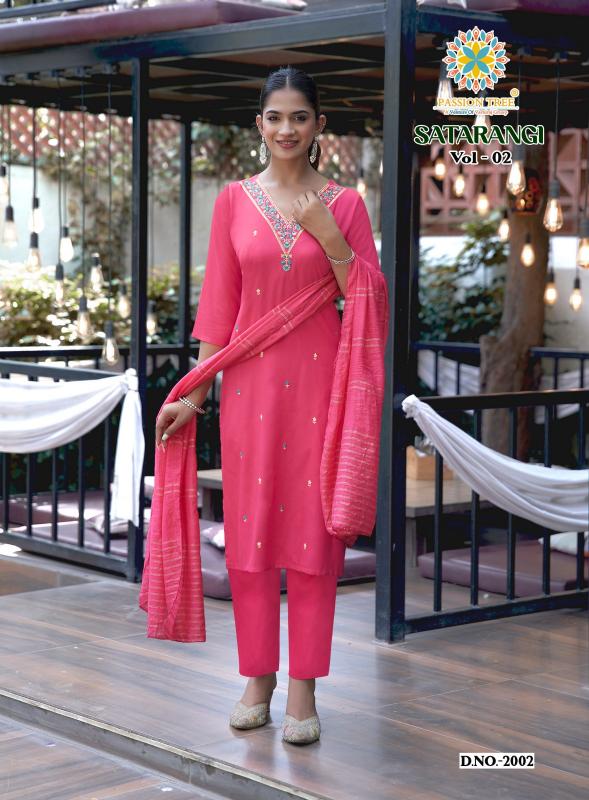Passion Tree Satarangi vol 2 Catalog wholesale kurti store online