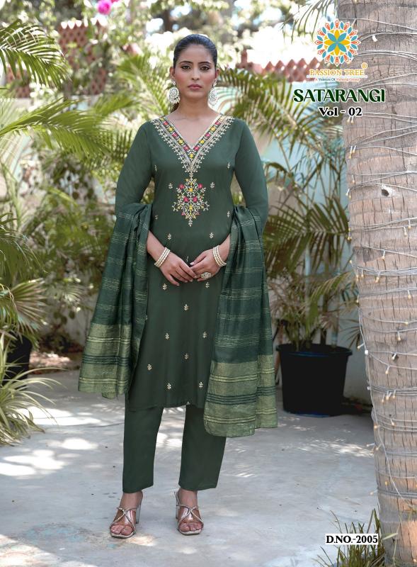 Passion Tree Satarangi vol 2 Catalog wholesale kurti store online