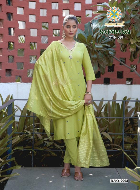 Passion Tree Satarangi vol 2 Catalog wholesale kurti store online