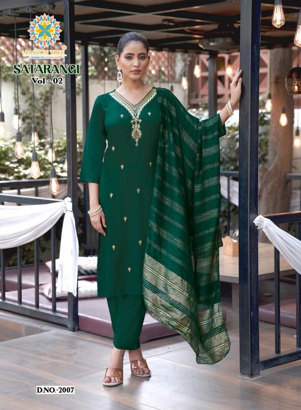 Passion Tree Satarangi vol 2 Catalog wholesale kurti store online