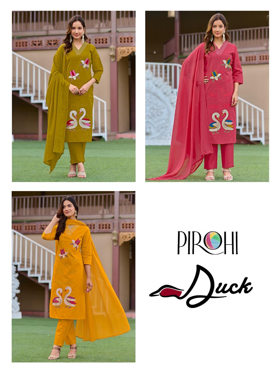Pirohi Duck catalog wholesale kurti udghatan