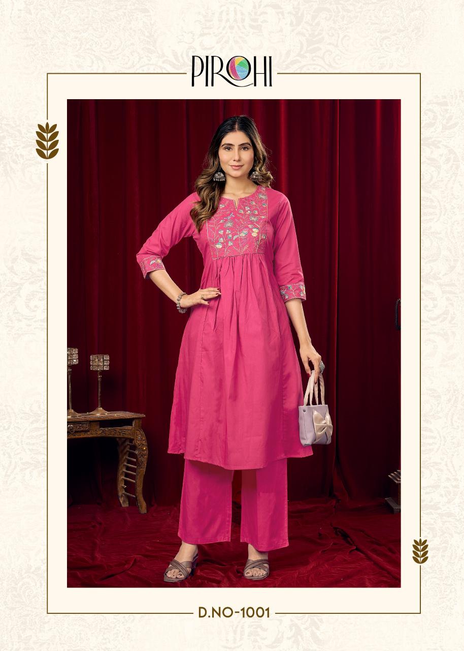 Pirohi Neeta vol 2 catalog indo western cord set